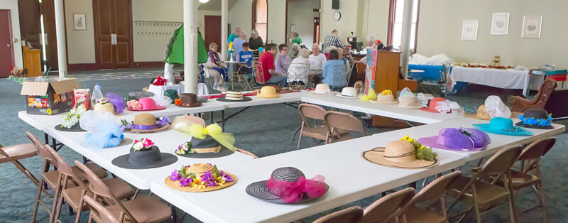 Covenant Cafe celebrates Kentucky Derby,  Cinco de Mayo at May meeting